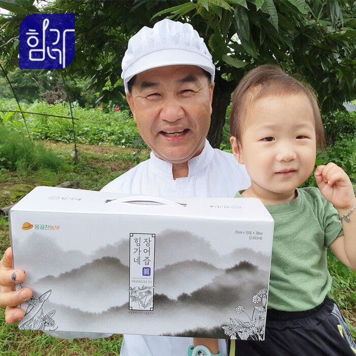 힘가네 민물 장어즙 장어 진액 엑기스 1박스(70ml x 30개입)