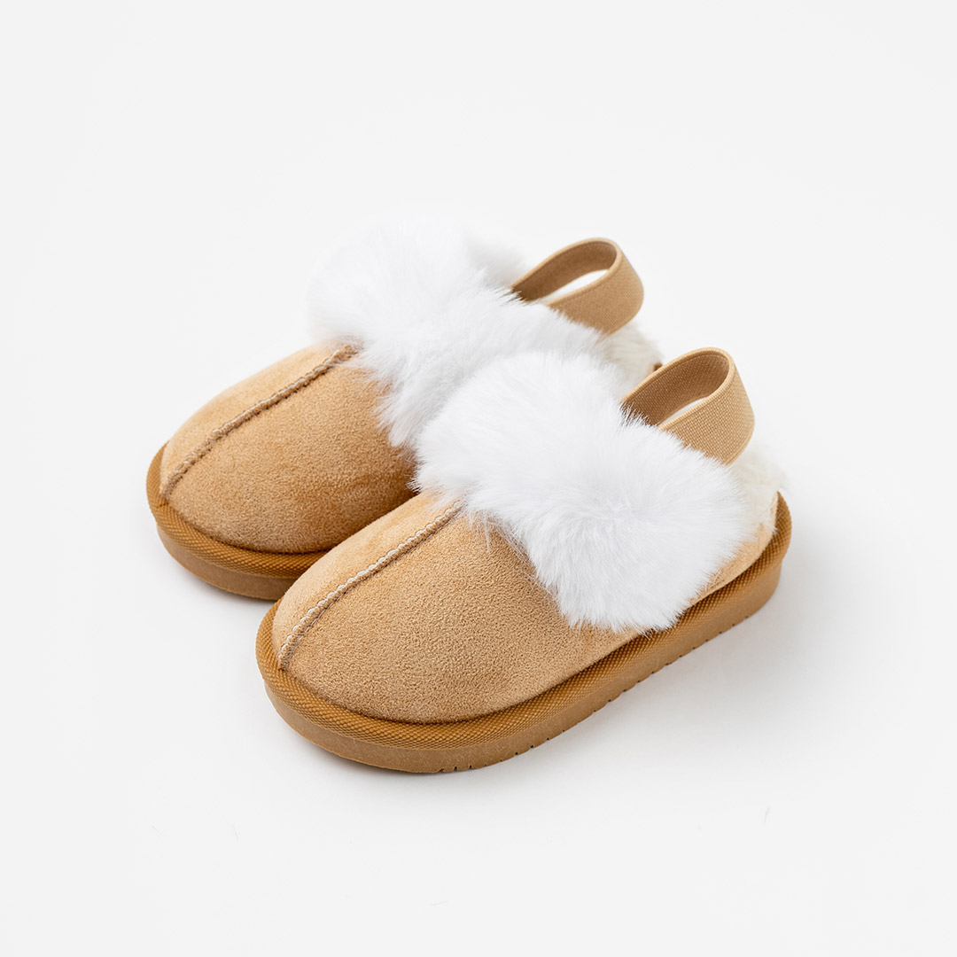오즈키즈 아기부츠 유아 키즈 털슬리퍼 방한 여아 남아 플레인 - 상세 이미지 2