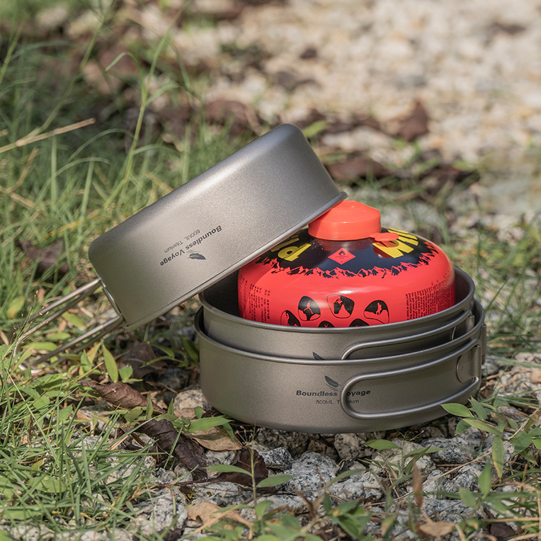 대륙의 벨락웍 티타늄 코펠 접시 백패킹 후라이팬 캠핑웍