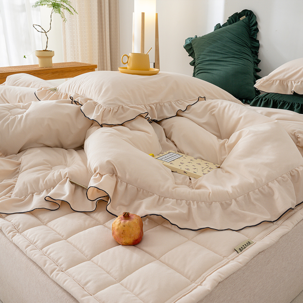 캐롤리 밍크극세사 호텔베딩세트SS