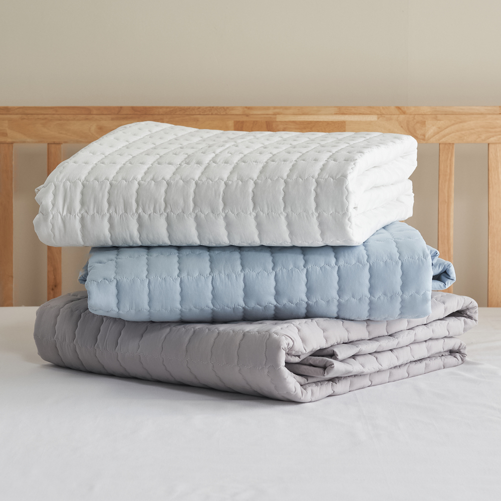 크리스피 60수 고밀도 순면 침대패드 SS/K 3color