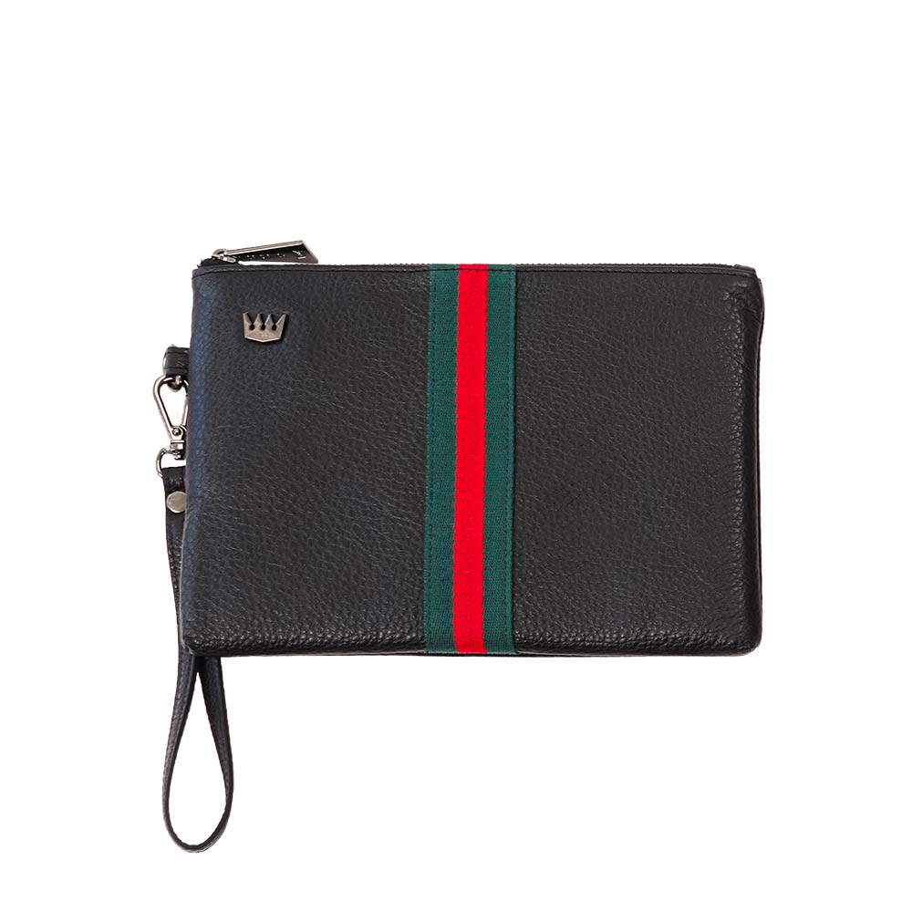[크로리치] 천연소가죽 남자 클러치백 손가방 파우치 남자클러치 S 사이즈 - 상품 이미지