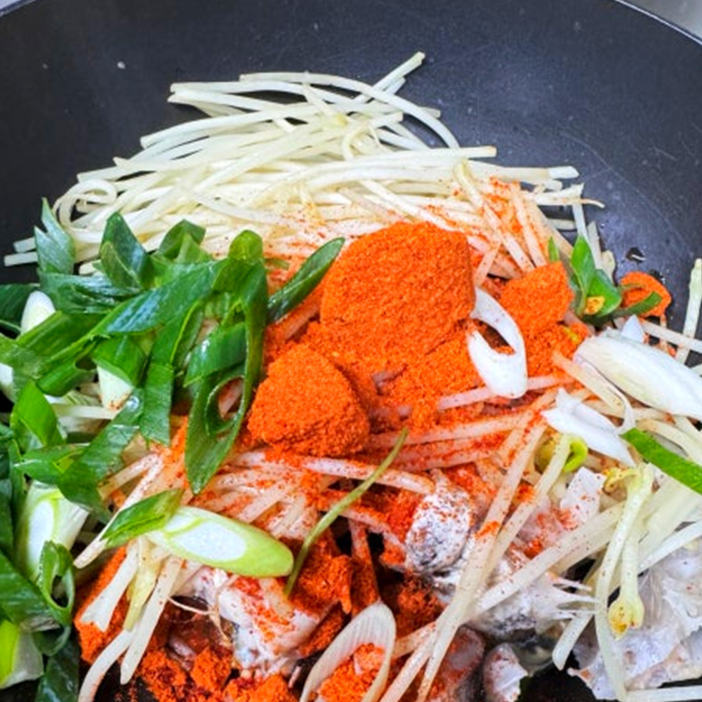[포항맛집]냉장 아구찜 밀키트 1.2kg 3인분 /냉장 야채 아귀찜 해와바다 - 상세 이미지 5