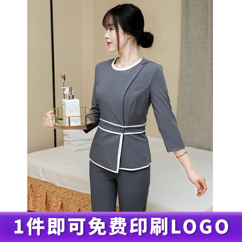 유니폼 근무복 피부관리실 간호복 미용사 에스테틱 실습복 애견미용사 - 상세 이미지 2