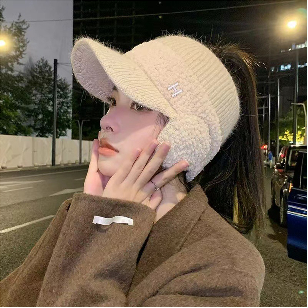루나 겨울 방한 용품 모자 넥워머 장갑 세트 골프 스포츠 등산 - 상세 이미지 2