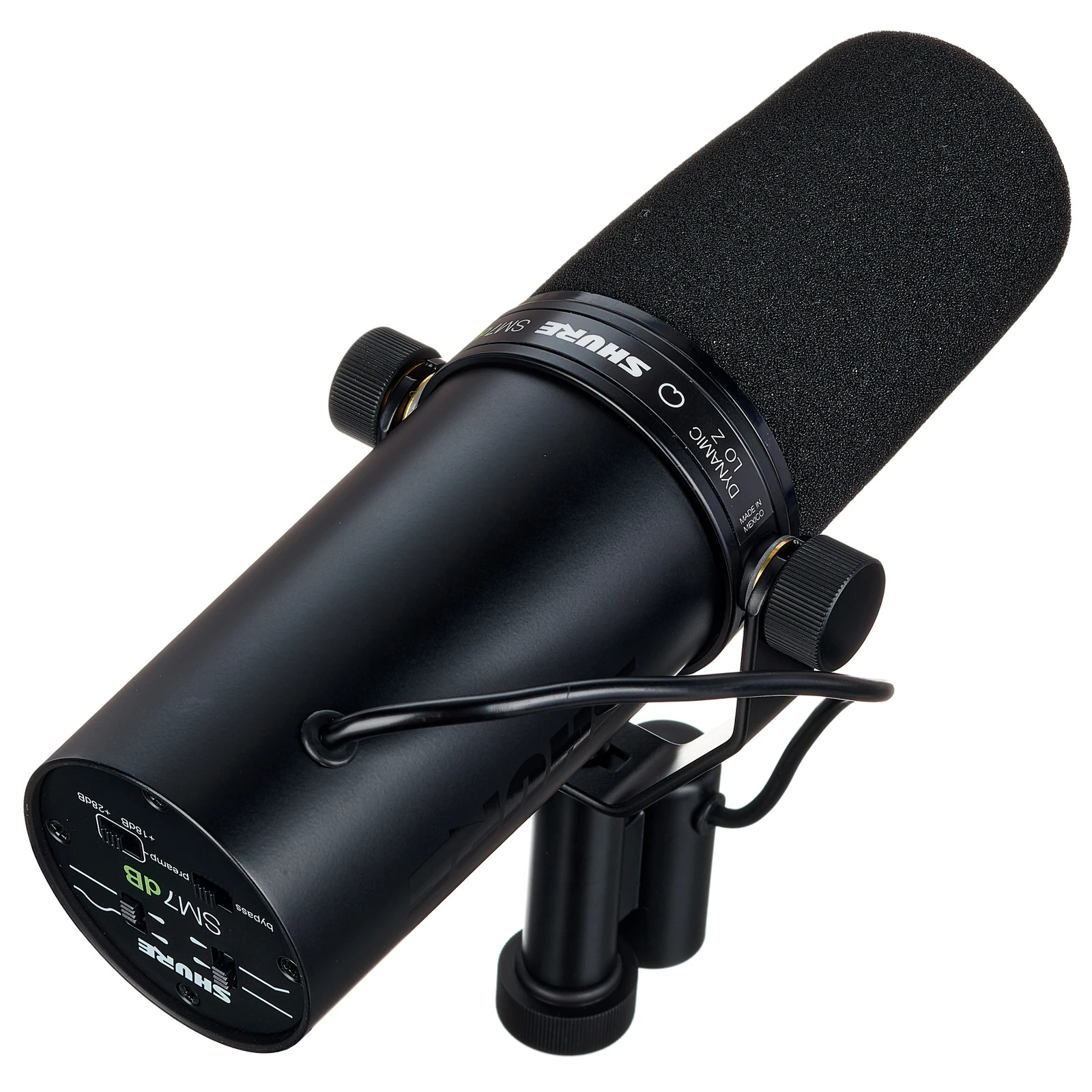 SHURE SM7DB 슈어 녹음용 마이크 라디오 방송용 다이나믹 콘덴서 프리앰프 내장 이미지 7