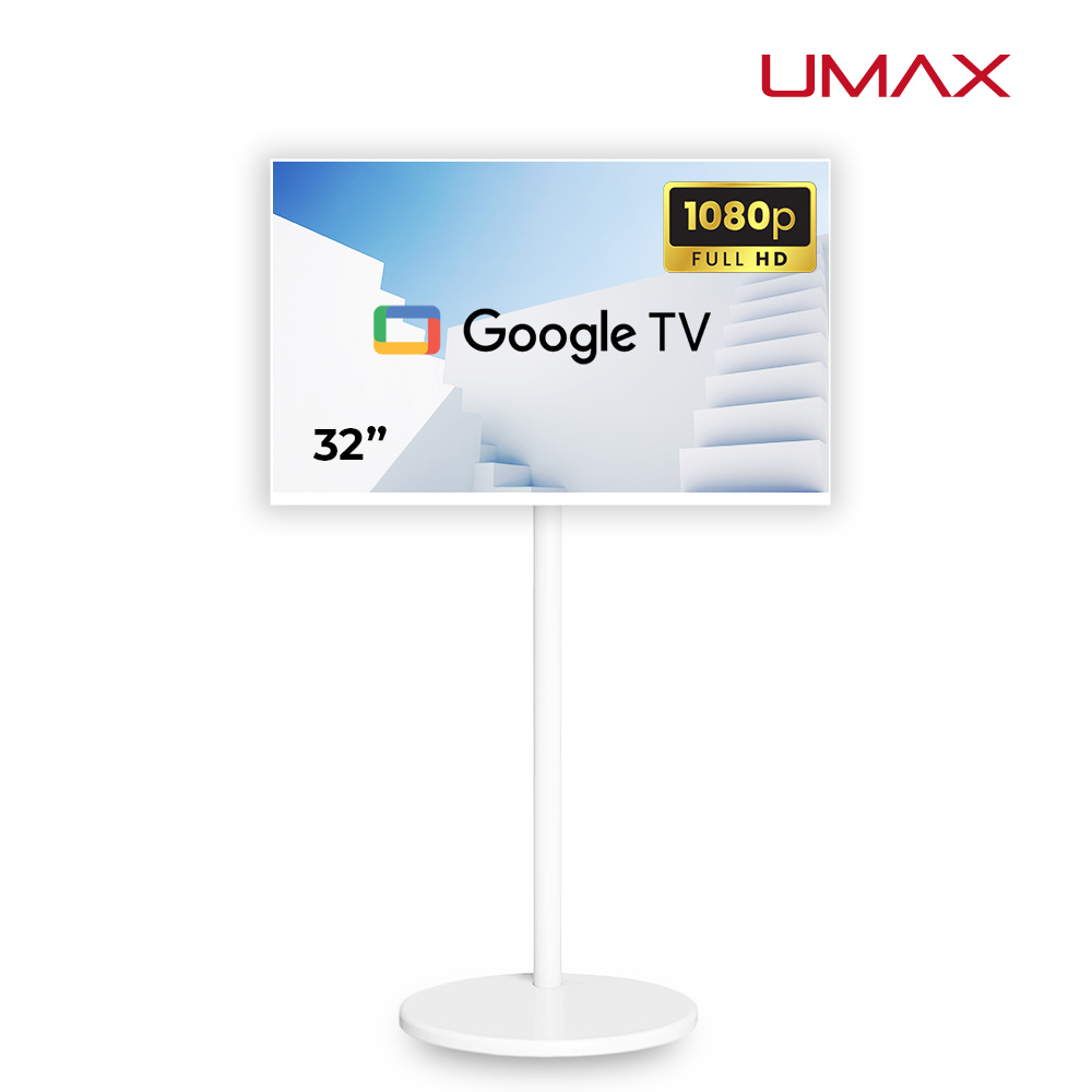유맥스 프리무빙 FHD 32인치(81cm) 이동식 스마트 TV 스노우화이트 삼탠바이미 - 상세 이미지 3