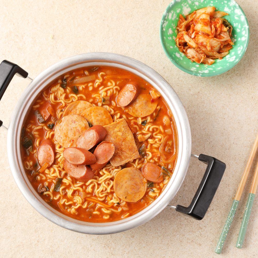 푸딩프렙 부대찌개 토핑키트 160g 1박스(10개입) 일반라면도 부대라면으로 업그레이드! 이미지 6