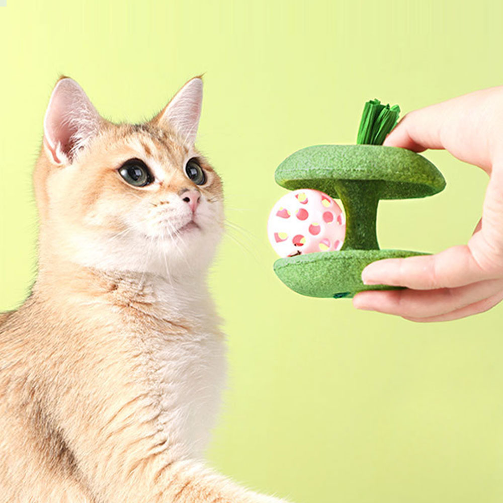 크레용펫 고양이 캣닢 캣닢공 또르륵 장난감 - 상세 이미지 2