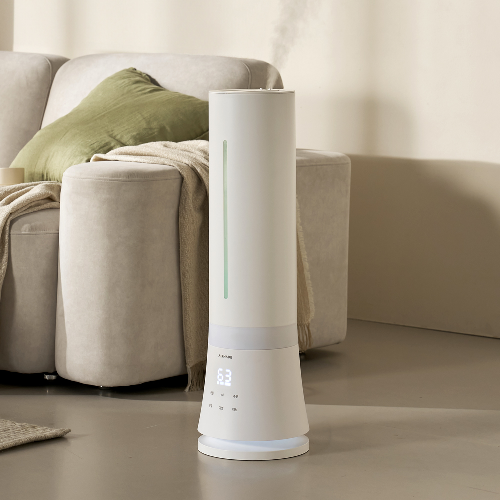 에어메이드 가열 살균 가습기 열풍 건조 세척 아쿠아마린 9002