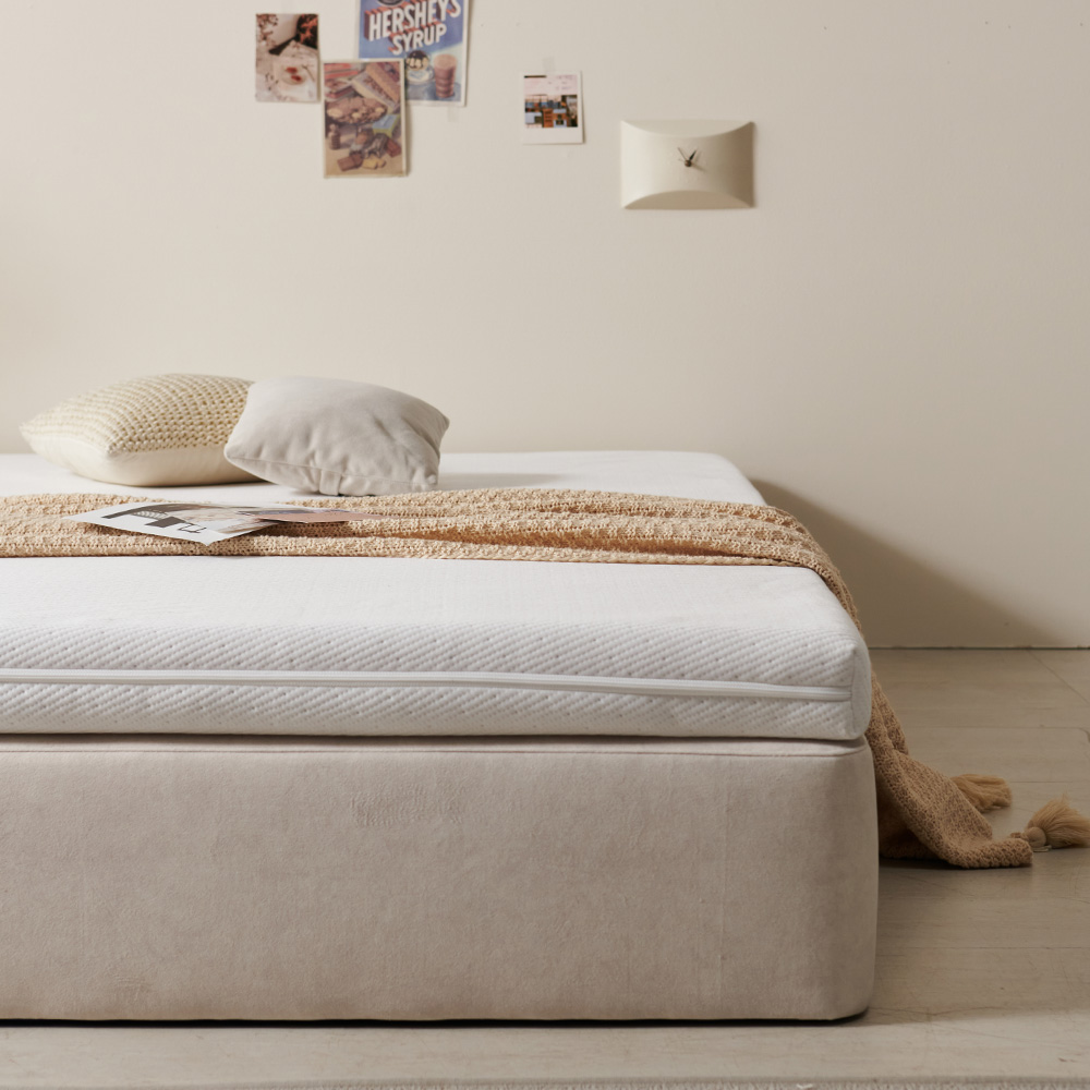 벨라 무헤드 토퍼프레임 신혼부부 침대파운데이션 매트리스받침 토퍼받침대 싱글