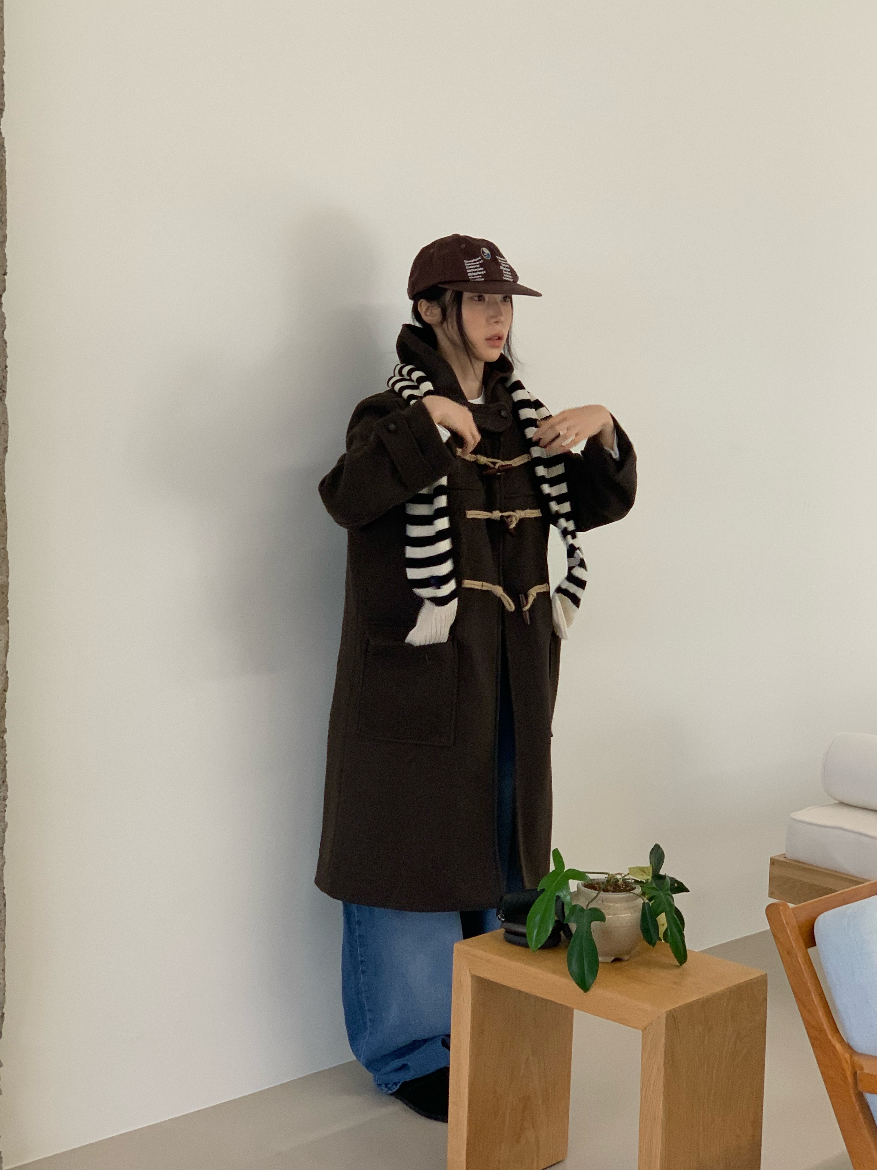마롱 더플코트 떡볶이코트 (2color) 상세 이미지 16