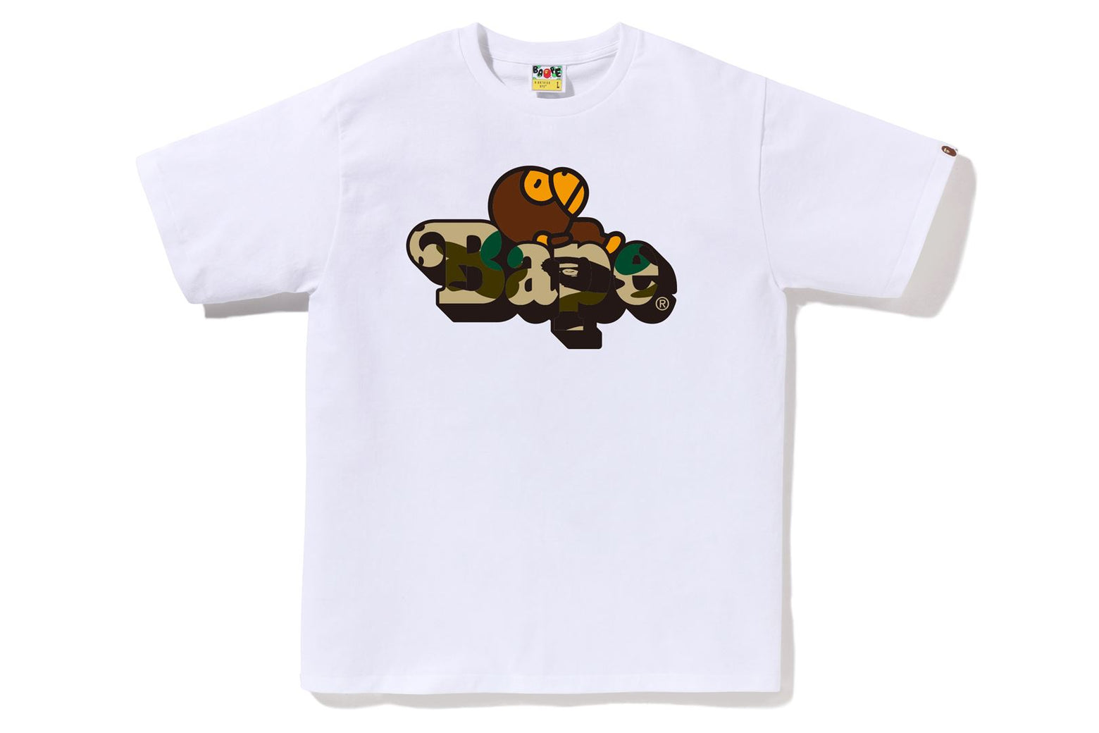베이프 반팔티 CAMO MILO ON TEE 2K80-110-005 - 상세 이미지 4