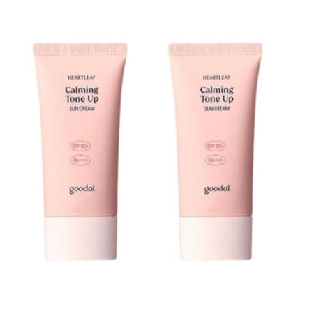 구달 맑은 어성초 진정 수분 톤업 선크림 50ml x 2