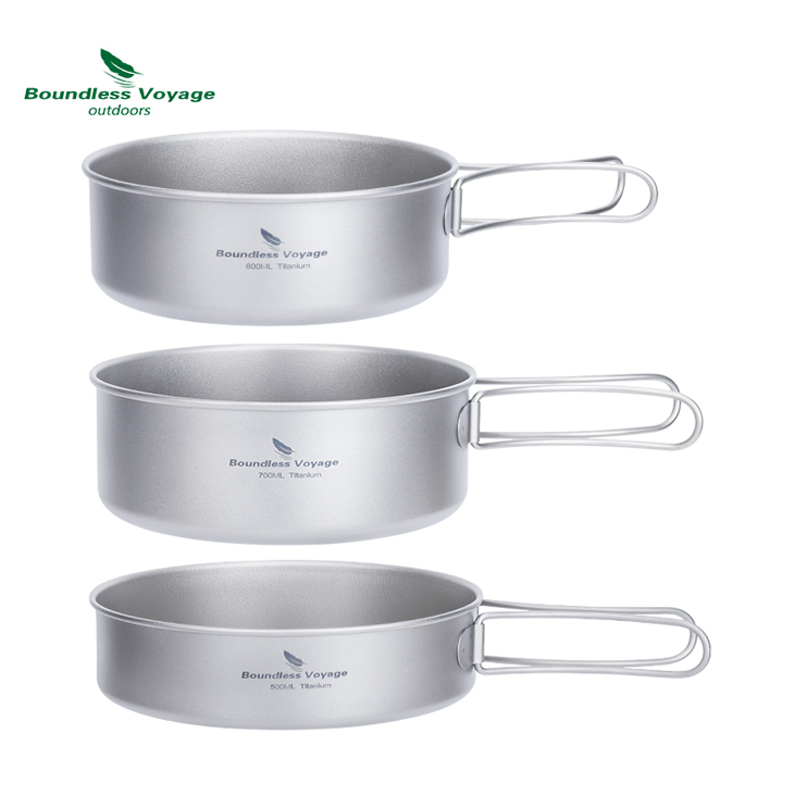 대륙의 벨락웍 티타늄 코펠 접시 백패킹 후라이팬 캠핑웍