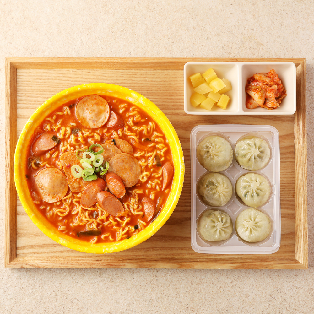 푸딩프렙 부대찌개 토핑키트 160g 1박스(10개입) 일반라면도 부대라면으로 업그레이드! - 상세 이미지 2