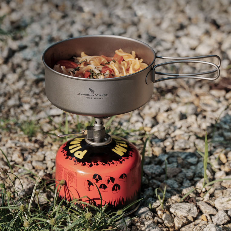 대륙의 벨락웍 티타늄 코펠 접시 백패킹 후라이팬 캠핑웍