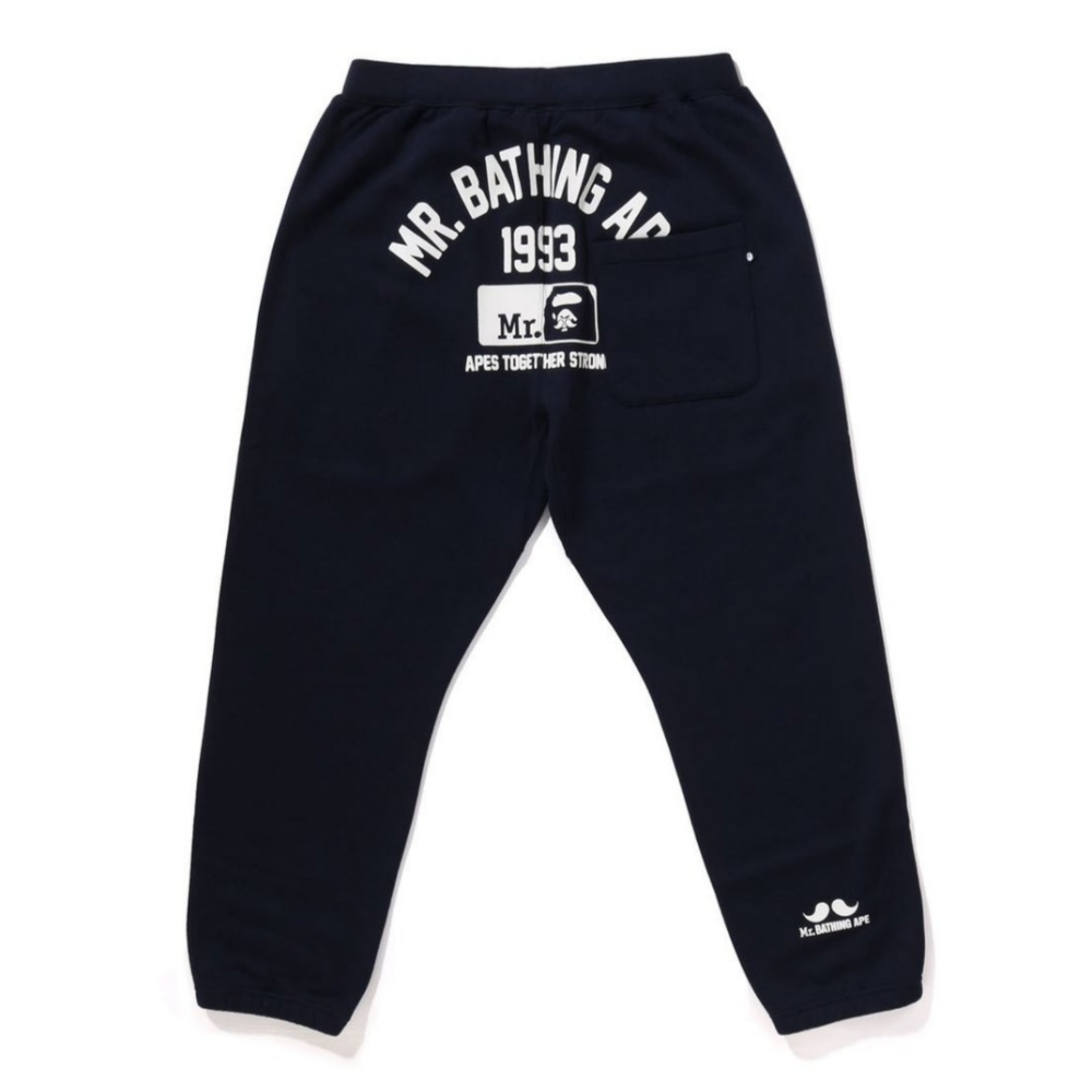 베이프 바지 COLLEGE SWEAT PANTS 7K80-152-301 - 상품 이미지