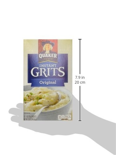 퀘이커 인스턴트 그릿츠 오리지널 12개입 약355g 3박스 빠르고 간편한 아침식사 고섬유질 - 상세 이미지 5