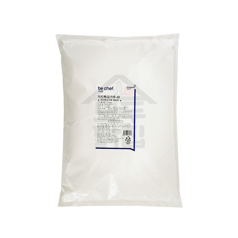 동원 홈푸드 비셰프 치킨튀김가루 M 5KG 매운맛 치킨파우더 - 상세 이미지 2