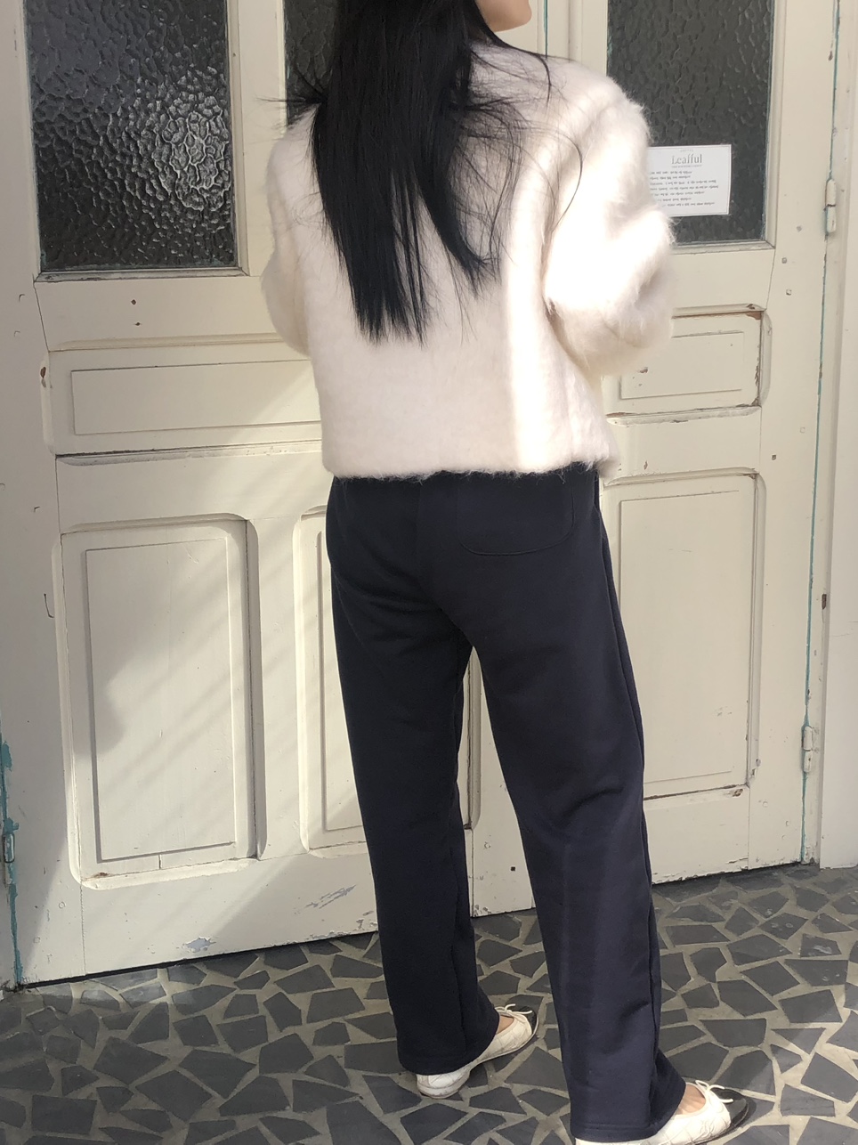 felt wool jacket (1color) / 울자켓 울코트 숏자켓 겨울자켓 아이보리자켓 크림자켓 크림코트 아이보리코트 라운드넥 상세 이미지 25