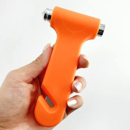 투인원 다용도 차량용 긴급구호 미니망치 해머