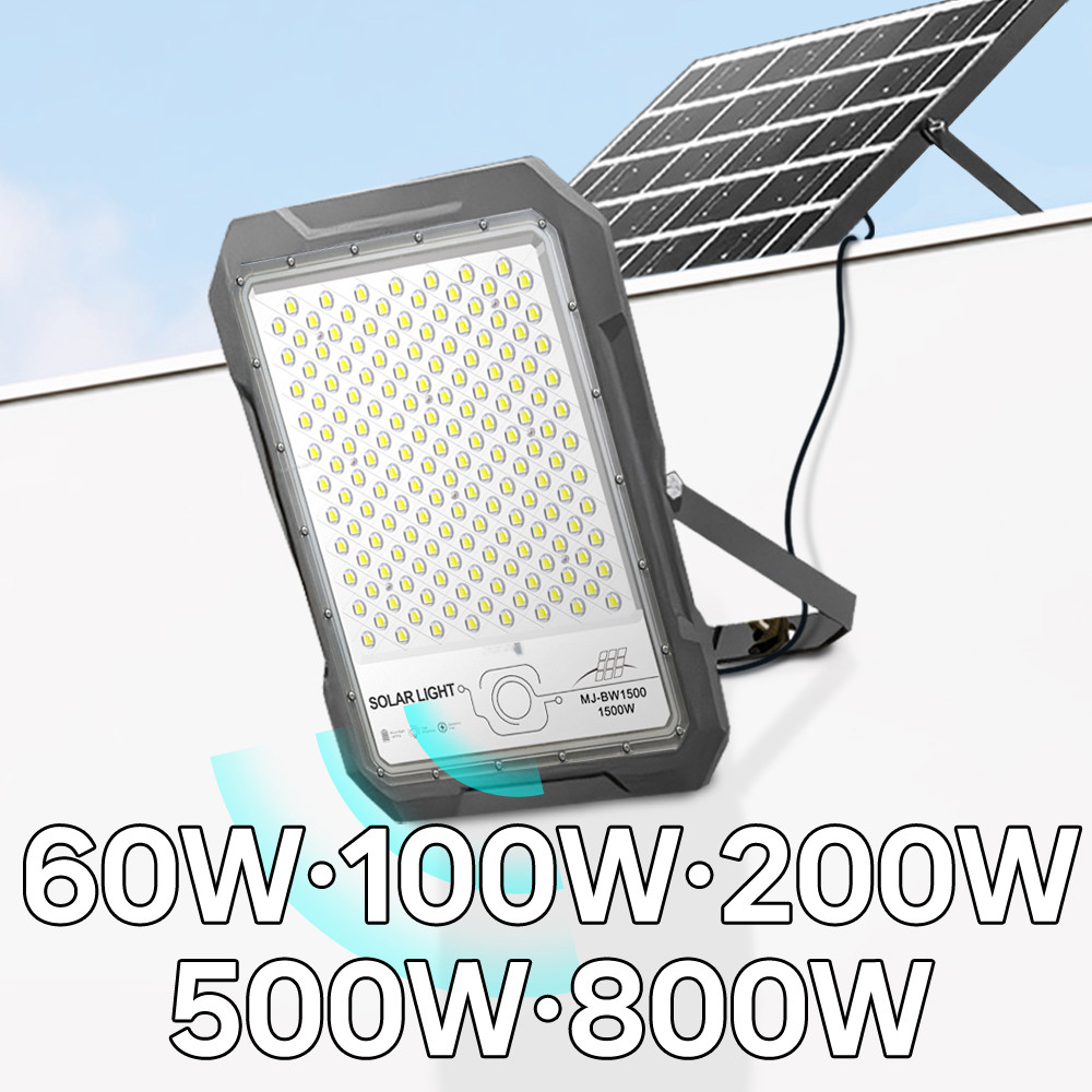 태양광 투광등 보안등 태양열 사각 투광기 LED 가로등 잔디등 조명등 전등 200W - 상세 이미지 5