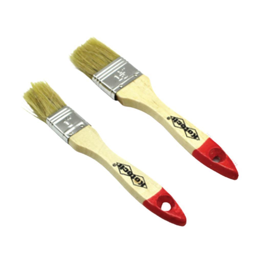 디테일 작업용 붓 페인트붓 브러시 2종세트 발림성좋은