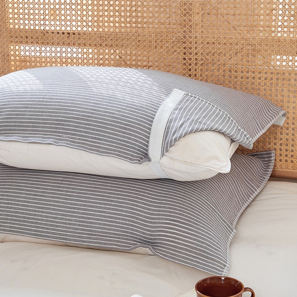 3초 교체컷 순면 밴딩 베개 수건 타월 베개커버 1+1