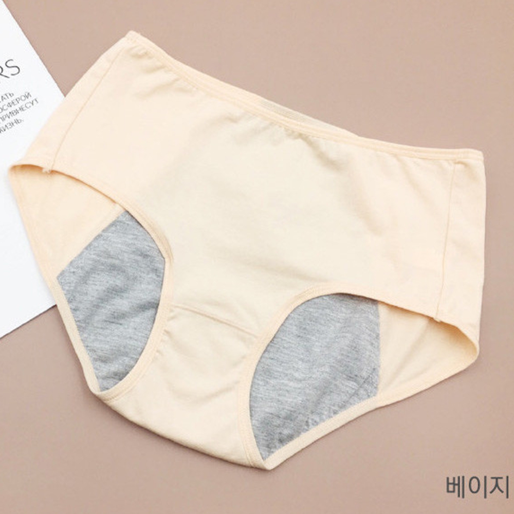 입는생리팬티 초경 요실금 방수위생속옷 블루 이미지 8