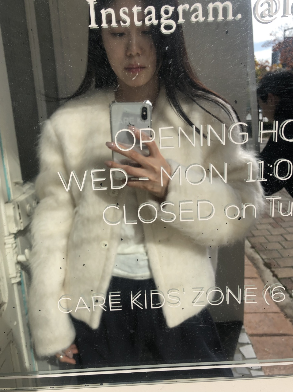 felt wool jacket (1color) / 울자켓 울코트 숏자켓 겨울자켓 아이보리자켓 크림자켓 크림코트 아이보리코트 라운드넥 상세 이미지 32