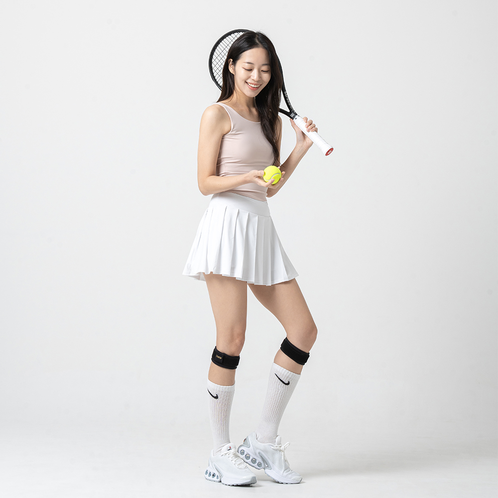 이중 압박 1세트 (총2개) 무릎보호대 아대 밴드 러닝 등산 테니스 디베코 이미지 3