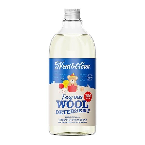 니트앤클린 이지 드라이 EM 중성 울세제 세탁세제 중성세제 1000ml 659193 : 몰어니스트