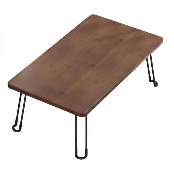 침대 사무실 책상용 컴퓨터 테이블 노트북 다기능 보드 랩 데스크 접이식 스탠드 L60 H27 walnut : NS하우스