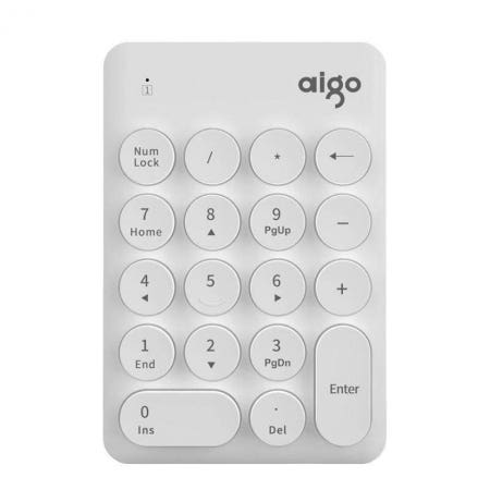 [해외]넘버패드 무선 숫자 한손 키보드 노트북 키 패드