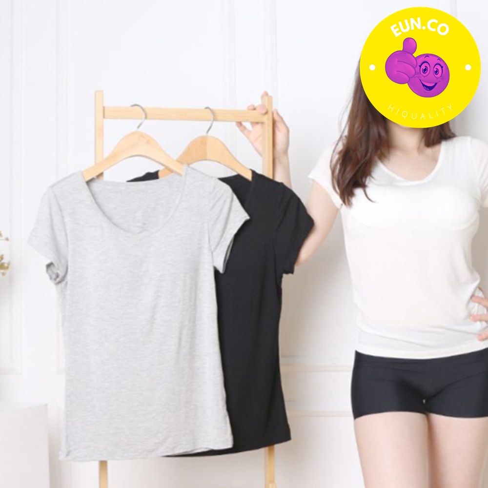 노브라 티셔츠 무봉제 비침방지 운동용 - 상품 이미지