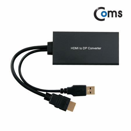 HDMI to DP 젠더 듀얼모니터연결 노트북TV연결잭 디스플레이포트컨버터 DM185LC