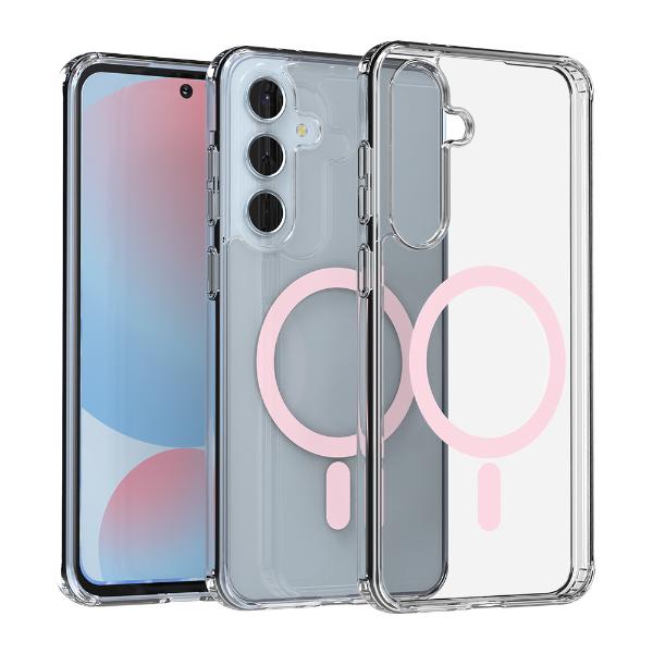 갤럭시S24FE 케이스 맥세이프 투명 슬림 - 상세 이미지 3