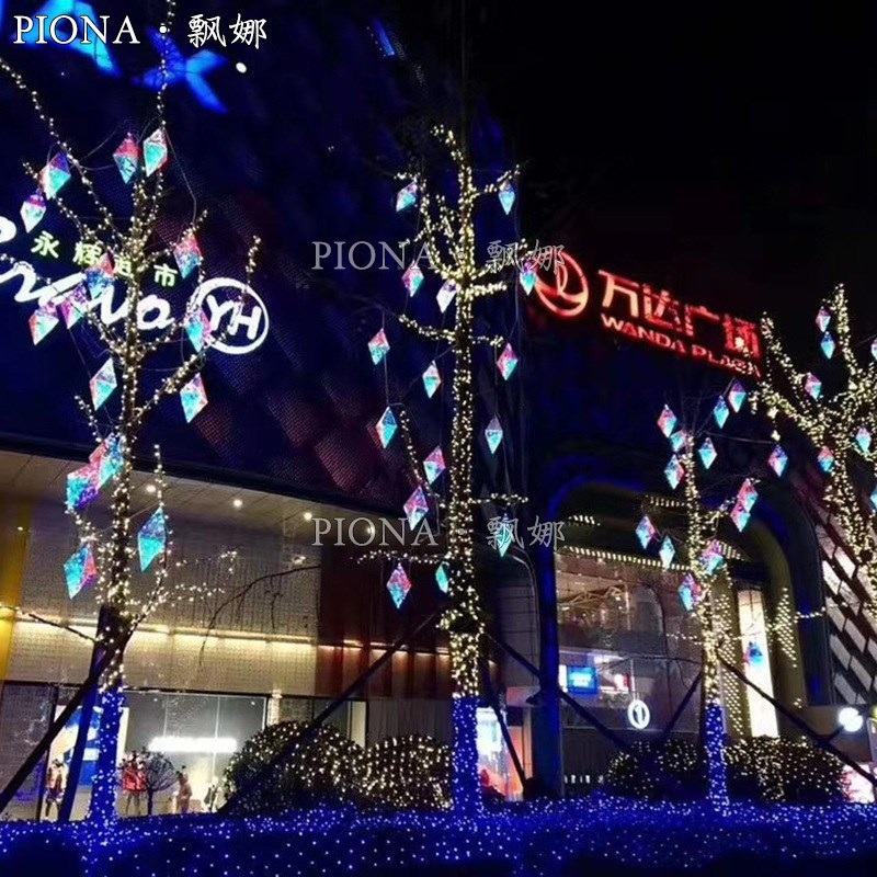 크리스탈 보석 모형 다이아몬드 감성 큐빅 인조 사이즈별 투명 조형물 디자인 - 상세 이미지 2