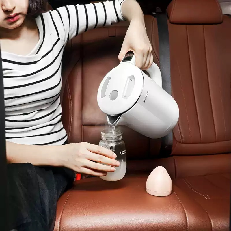 차량용전기포트 커피포트 12V 화물차 차박 트럭 주전자 휴대용 커피 카포트 - 상세 이미지 4