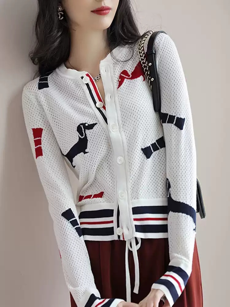 스캔들 101화 한보름 가디건 긴소매 백설아 프린트 라운드넥 의상 옷 패션 - 상세 이미지 2