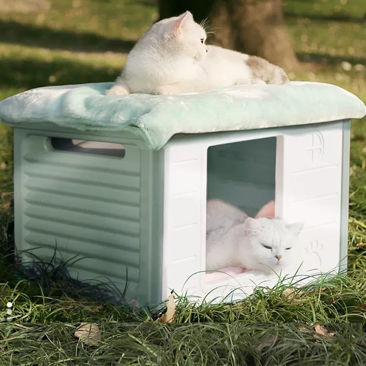 실외고양이집 길고양이 하우스 길냥이집 따뜻한 실외 겨울용 하우스
