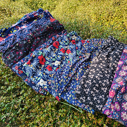 촌캉스 가을 겨울 기모 꽃무늬 몸빼바지 김장 일바지 김장룩 고무줄바지 - 상세 이미지 4