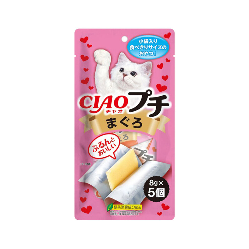 이나바 챠오 쁘띠 참치 8g x5p 고양이츄르 - 상세 이미지 4