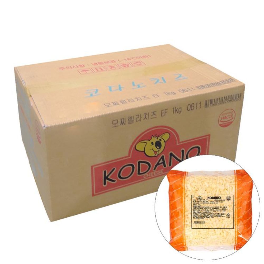 조흥 코다노 모짜렐라 치즈 EF(99.4%) 1KG 1박스(8입) : 대운닷컴