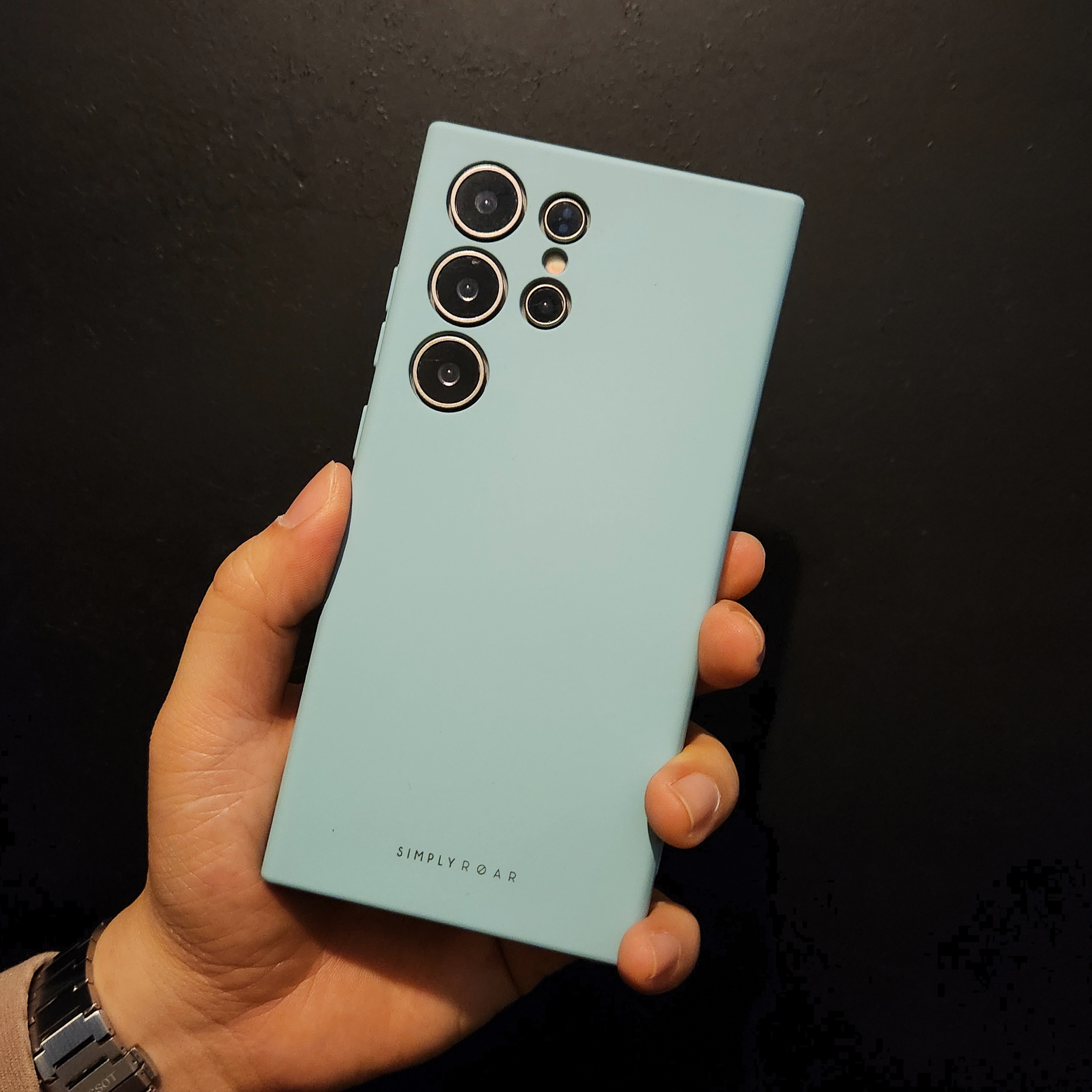 갤럭시 s24 울트라 실리콘 케이스 카메라보호 범퍼 - 상세 이미지 3