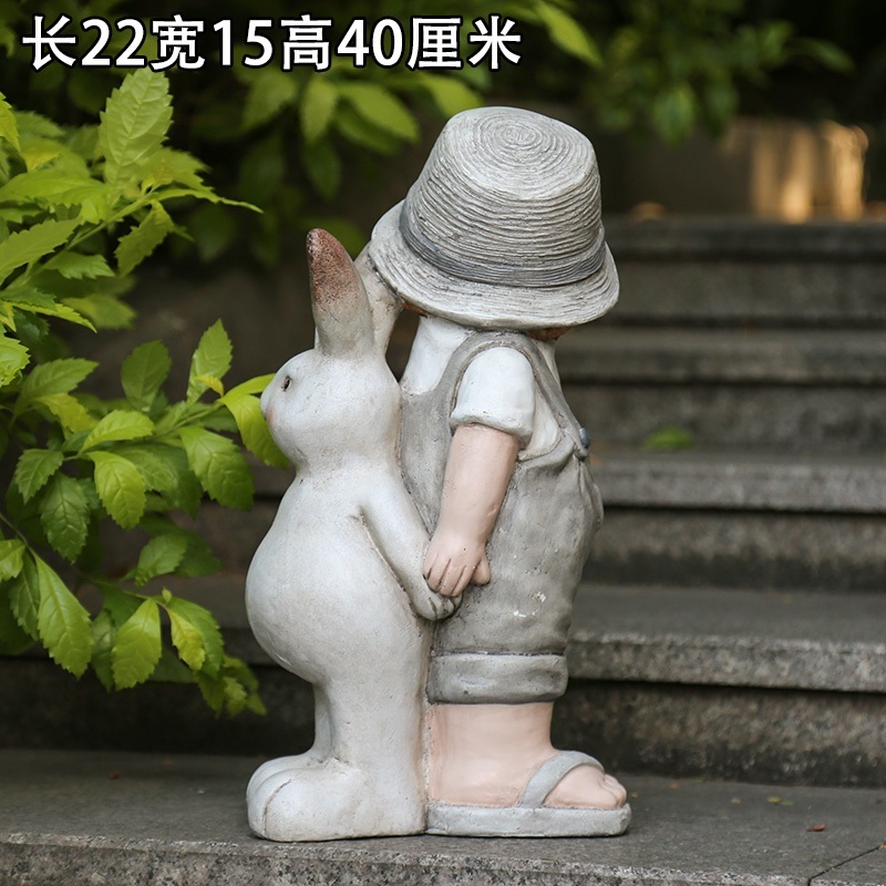테라스꾸미기 조경 장식품 옥상정원 정원가꾸기 바닥 소품 - 상세 이미지 5