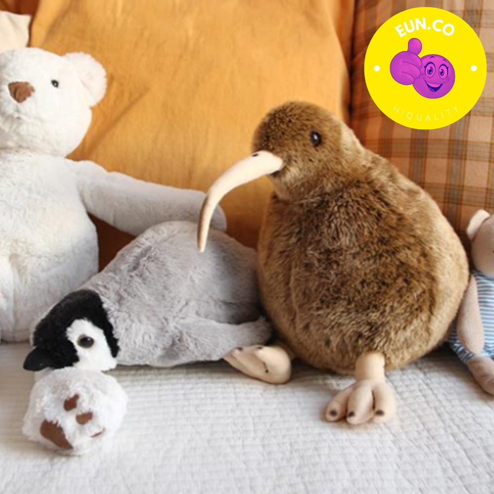 털인형 조류 아기새 돌 어린이 선물 애착인형 침대 꾸미기 촉감 여자친구 선물 - 상품 이미지