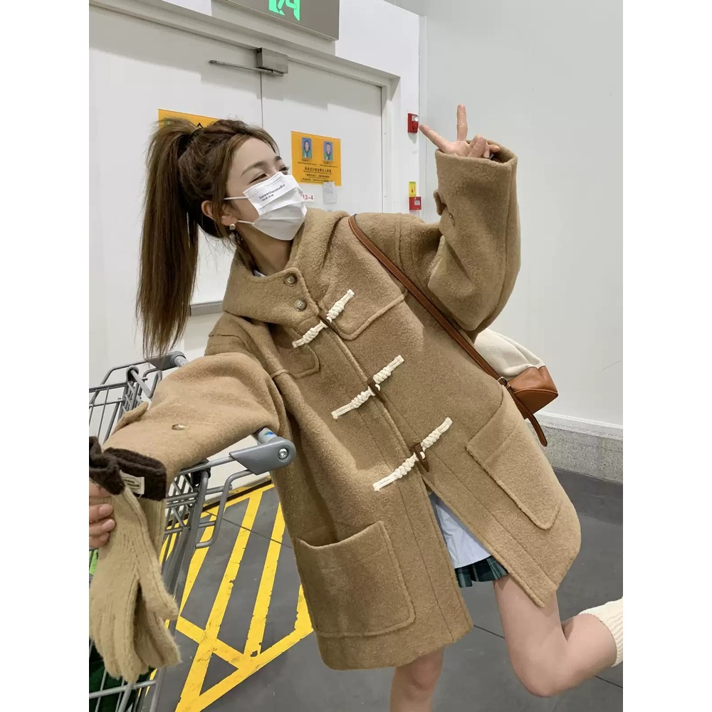 조립식 가족 7화 정채연 코트 화이트 윤주원 후드 떡볶이 의상 옷 패션 - 상세 이미지 2