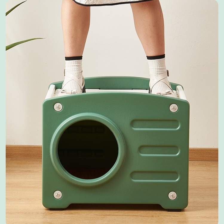 길냥이 실외 집 길고양이 사계절용 방수가능 애완동물 하우스 - 상세 이미지 4